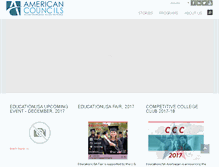 Tablet Screenshot of americancouncils.az